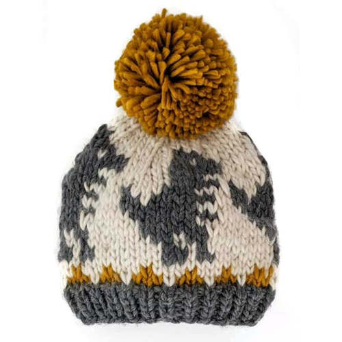Huggalugs T-Rex Knit Pom Hat