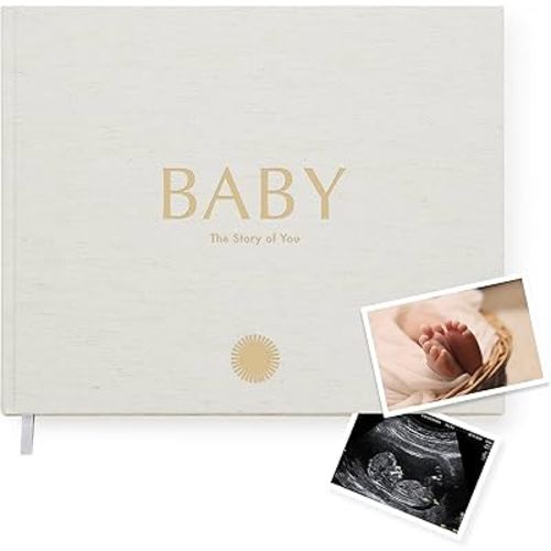 Your Edition Baby Book - Unisex Memory Book for Expecting Mums - Luxury First 5 Years Baby Milestone Book - Pregnancy Gift for NewParents with Checklist and Photo Section - Gift Boxed Baby Shower