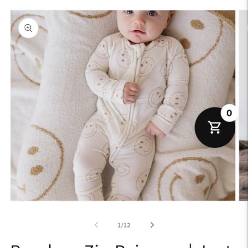 Bamboo Zip Pajamas | Just Smile