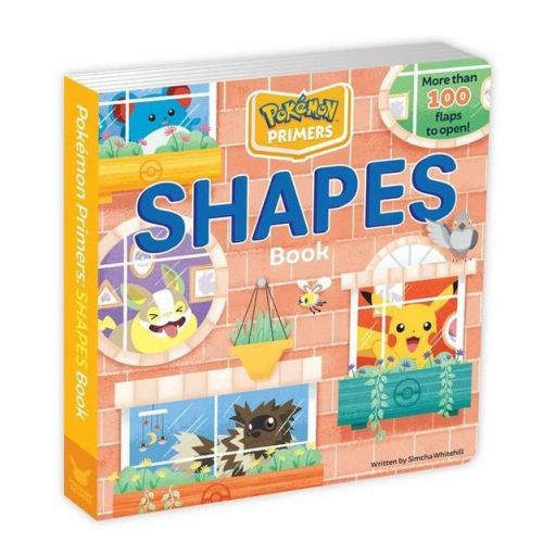 Pokémon Primers: Shapes Book - By Simcha Whitehill (board Book)