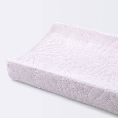 Changing Pad Cover Pink Leaves - Cloud Island™ Pink