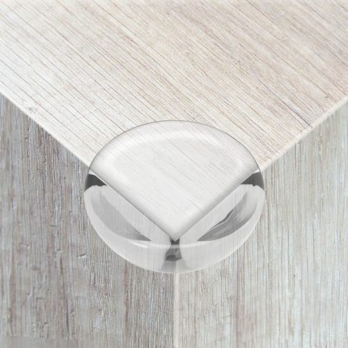 12 Pack Corner Guards Corner Protectors for Baby, Clear Furniture Corner & Edge Safety Bumpers for Table Edges & Sharp Corners - Baby Proofing Moonybaby (Ball- Shaped) - Round