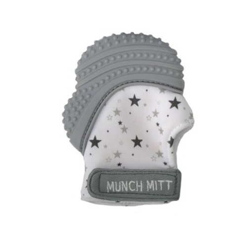 Malarkey Kids Munch Mitt Teether, Color: Gray