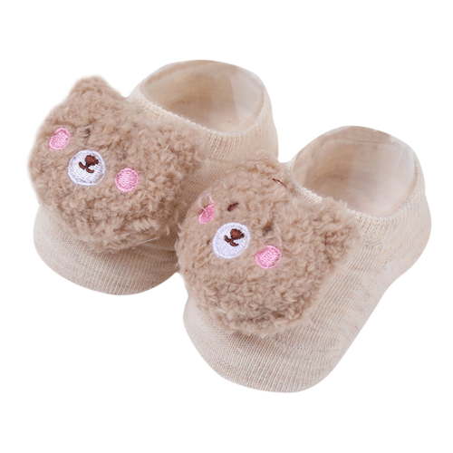AJIWYH Toddler Boy Christmas Gifts,Baby Socks Boys Girls Cartoon Non Baby Sock Floor Socks Socks for Baby Girls 12-18 Months Brown,0-12 Months