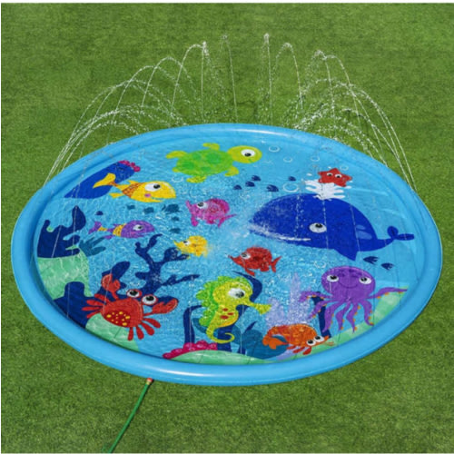 Bestway H2OGO! 10ft Shallow Splash Pad, Great For Running Through/Sitting