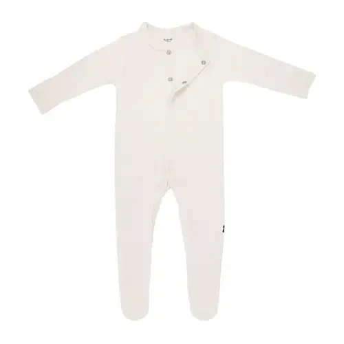 Footie Pajamas in Oat | Baby Pajamas | Kyte Baby 3-6mo