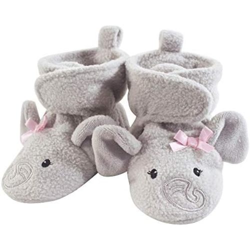 Hudson Baby Unisex-Child Cozy Fleece Booties Winter Accessory Set