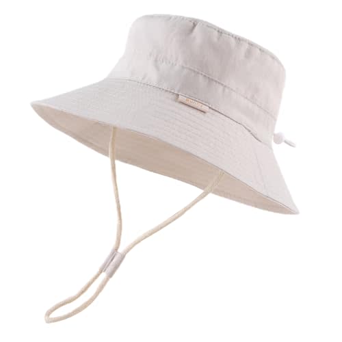 Bamery Baby Toddler Girls Bucket Hat Newborn Sun Hats for Boys Classic Infant Summer UV Protection Hats Kids Beach Cap