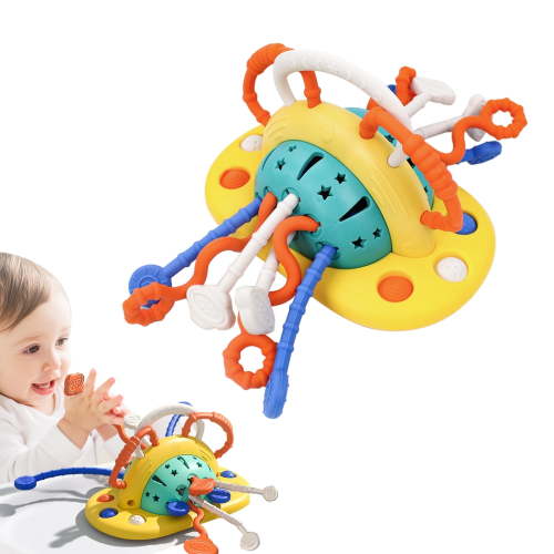 Baby Toys High Chair Toys with Suction Cup Toddler Pull String Toys for 6 12 Month Child Montessori Toy for 1 Year Gift - Walmart.ca