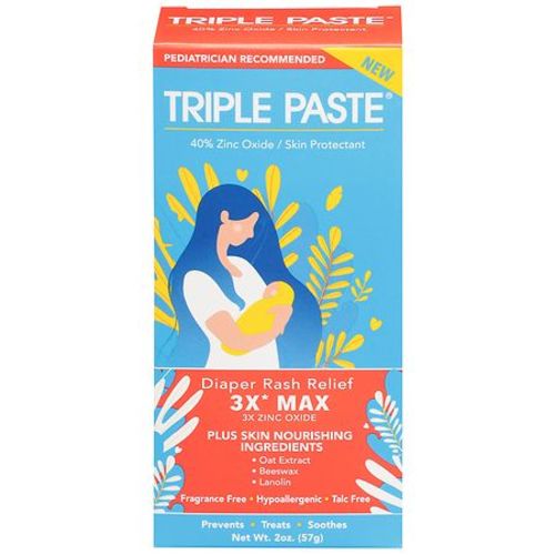 Triple Paste 3X Max Diaper Rash Relief