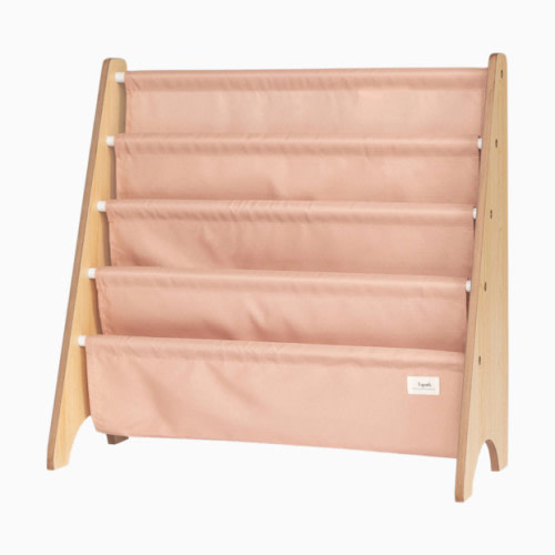 3 Sprouts Recycled Book Rack - Clay