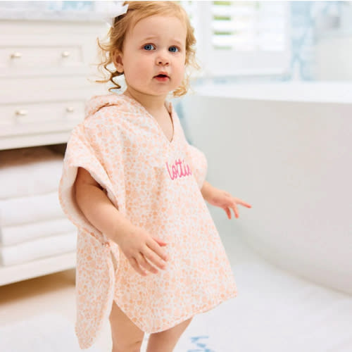 Percale Kids' Poncho | Weezie Towels