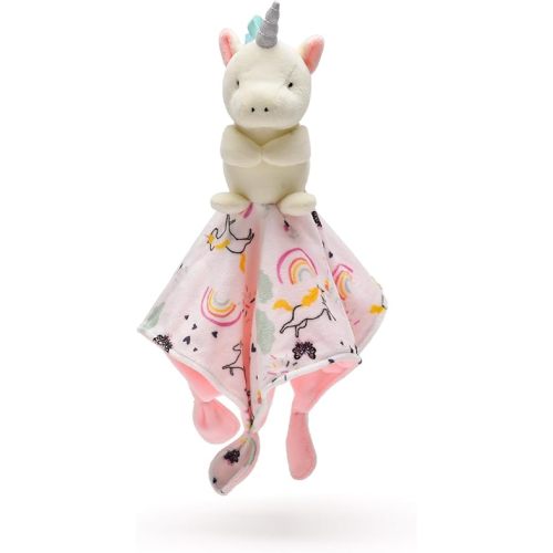 Security Blanket Soft Lovey Unisex Lovie Baby Gifts Stuffed Animal