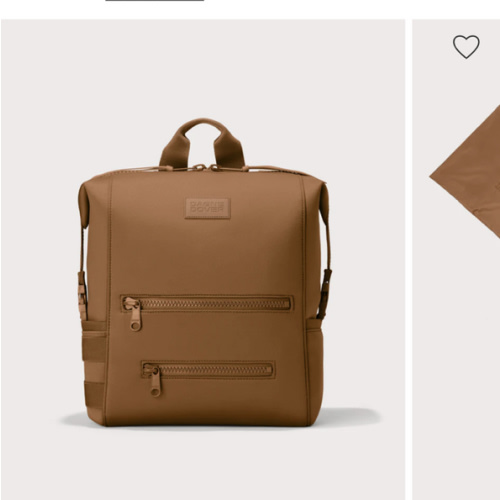 Indi Diaper Backpack in Onyx, Small