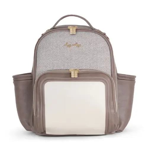 Itzy Mini Plus™ Diaper Bag - Vanilla Latte