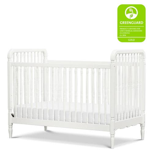 Namesake Liberty White Pine 3-in-1 Spindle Crib with Toddler Bed Conversion Kit
