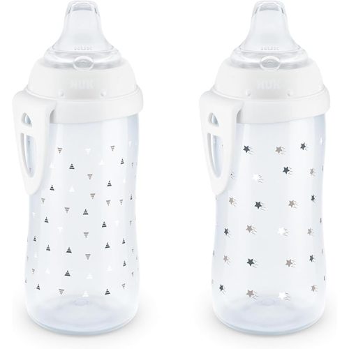 NUK Active Sippy Cup, 10 oz, 2 Pack, 12+ Months, Timeless Collection, Amazon Exclusive