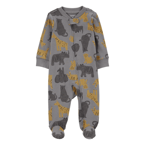 Baby Safari Animal 2-Way Zip Sleep & Play Pajamas - Carter's | Carter's