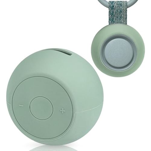 Silicone Cover Compatible with Hatch Rest Go, Silicone Protective Case for Baby Sleep Soother Anti-Collision/Dinged, Extend Button Life, Stay Sound Quality, Accessories for Hatch Rest Go Mint
