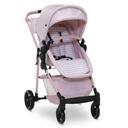 babyGap by Delta Children 2-in-1 Carriage Stroller, Color: Pink Stripes