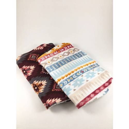 Aztec duo burp cloth, Aztec burp cloth set, Baby burp cloth, Baby shower gift, Baby gift set, Burp cloth girl, Baby girl