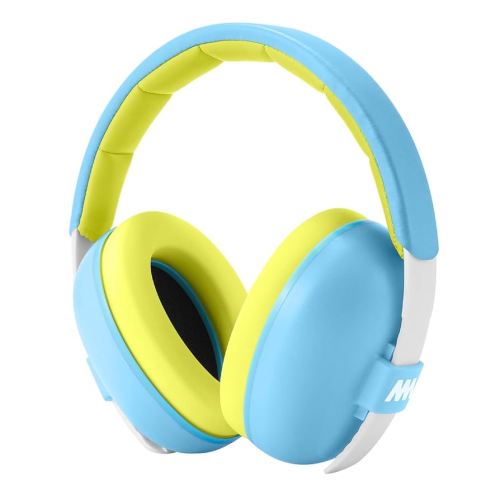Mumba Baby Ear Protection Noise Cancelling Headphones - Sky/Yellow