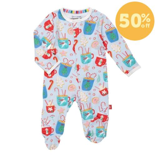 wake me up before you cocoa modal magnetic parent favorite footie – Magnetic Me