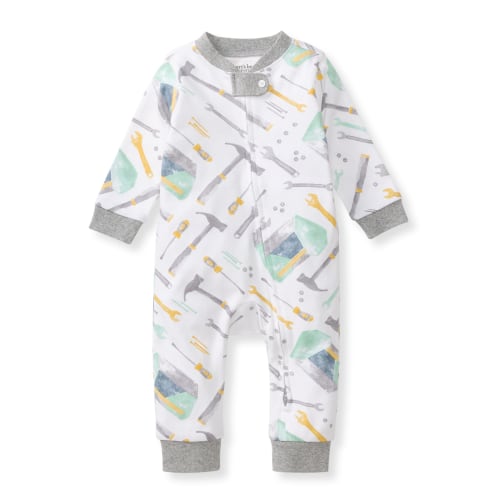 Tool Box Organic Footless Sleep & Play – Burt's Bees Baby