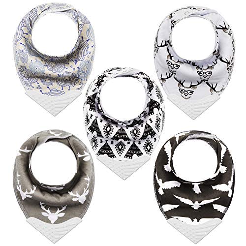 Giftty Baby Teething Bibs Set