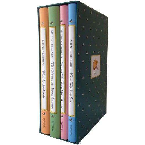 Pooh's Library: Winnie-The-Pooh, The House At Pooh Corner, When We Were Very Young, Now We Are Six (Pooh Original Edition) Library Binding – Box set, October 31, 1988