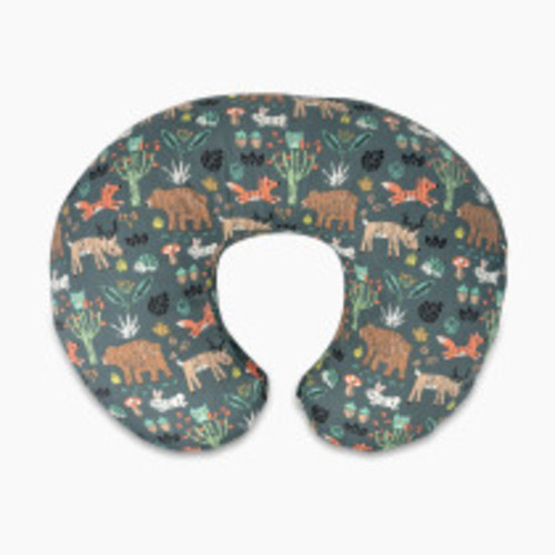 Boppy Original Support Nursing Pillow - Green Forest Animal