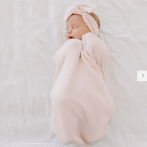 COCOON SWADDLE - PLUSH PINK