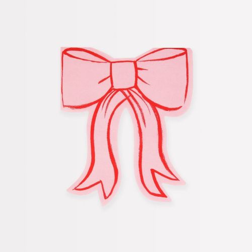 Meri Meri Bow Napkins (Pack of 16)