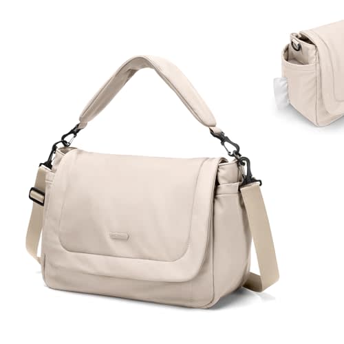 14L Puffer Diaper Bag Tote, Large Capacity Travel Diaper bags, Crossbody Hospital Bag for mom