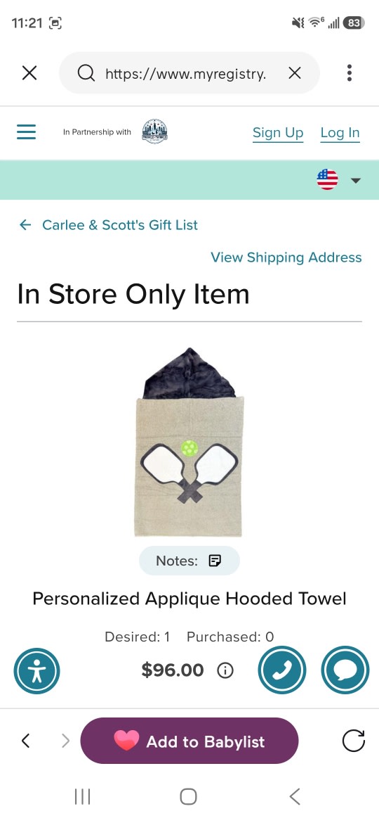 Personalized Applique Hooded Towel