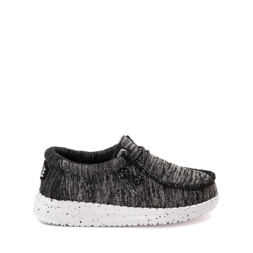 HEYDUDE Wally Casual Shoe - Toddler - Black / White