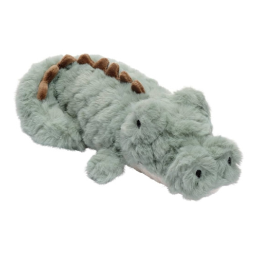 Lambs & Ivy Jungle Story Plush Green Alligator Stuffed Animal Toy - Snappy