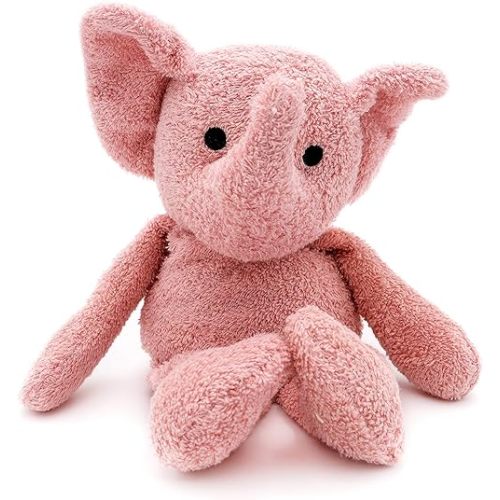 Thermal-Aid Zoo Microwavable Stuffed Animal - Plush Toy and Hot Cold Pack - Tiny The Elephant