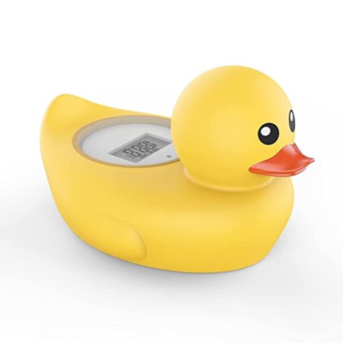Baby Bath Thermometer Famidoc FDTH-V0-22 Water Temperature Test - Yellow