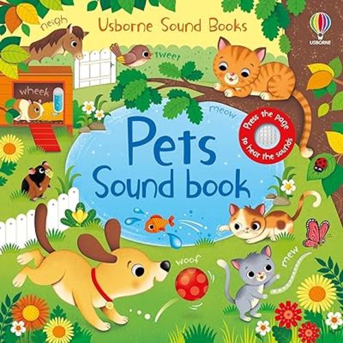 Pets Sound Book: Entertaining Sound Book For Little Animal Enthusiasts (Sound Books)