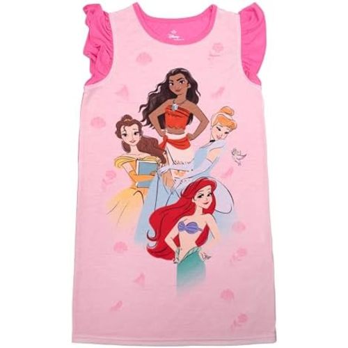 Disney Girls' Nightgown, Soft & Cute Pajamas for Kids