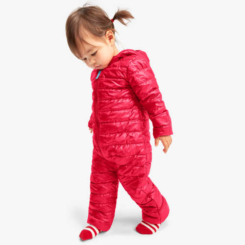 Baby puffer suit
