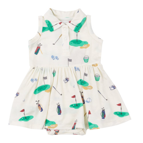 Tennis Tank Bodysuit Dress, Golf