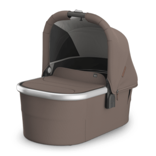 Bassinet V3 Theo - Dark Taupe | Silver Frame