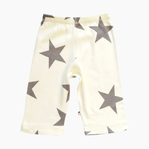 Babysoy Star Pants - Thunder, 0-3 Months