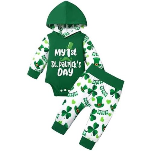 Fommy Newborn Baby Boy Clothes Plaid Letter Print Long Sleeve Hoodies + Long Pants 2PCS Fall Winter Outfits Set