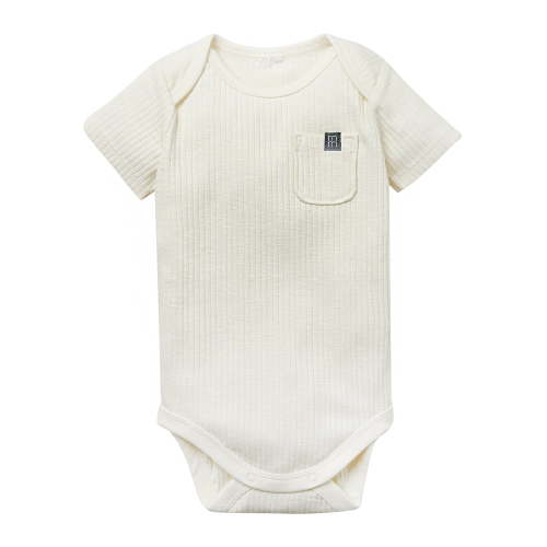 Modern Moments by Gerber Baby Neutral Organic Short Sleeve Bodysuit, Sizes 0/3 Months - 24 Months