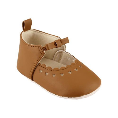 Baby Slip-On Scalloped Heart Crib Shoes - OshKosh | Carter's