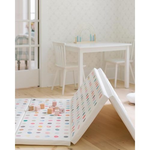 Foldable Baby Tumbling Mat – Padded Baby Play Mat for Floor | Memory Foam Play Mat for Baby | Foldable Kids Play Mat | Durable, Stylish, and Cushioned Design