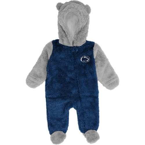 Baby NAVY Penn State Nittany Lions Game Nap Loungewear One Piece Pajamas